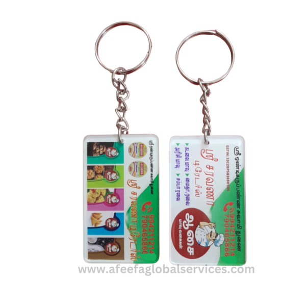 Best Quality Customized Acrylic Keychain in Tamilnadu